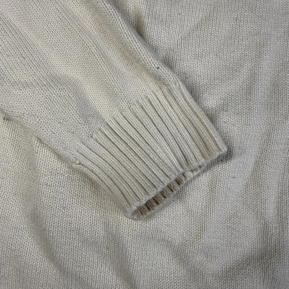 Polo Ralph Lauren Quarter Zip 100% Cotton‎ Mock Neck Pullover Sweater Size XL